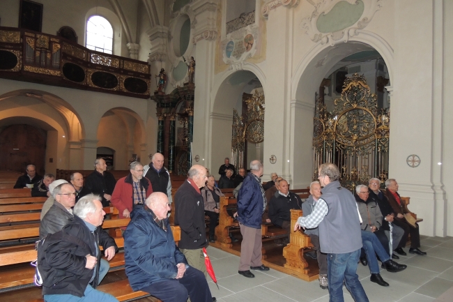 Februar-Wanderung 2017 Kloster Fischingen