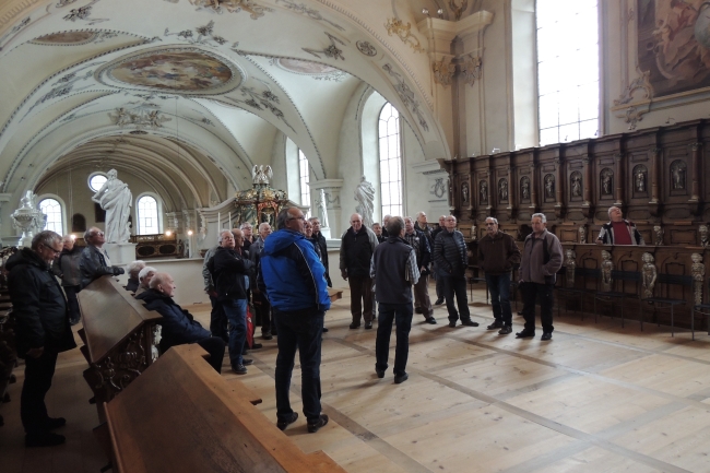 Februar-Wanderung 2017 Kloster Fischingen