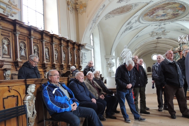 Februar-Wanderung 2017 Kloster Fischingen